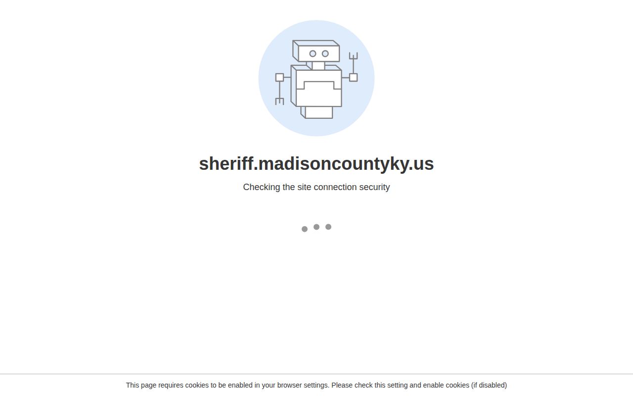 Madison County Sheriff contact route for arrest warrant information
